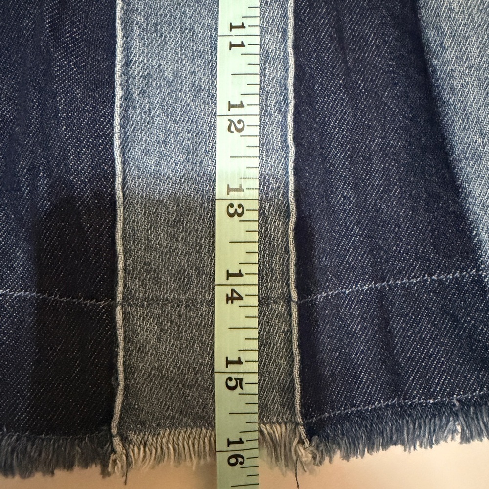 GAP Blue Denim Skater Skirt - Picture 2 of 3